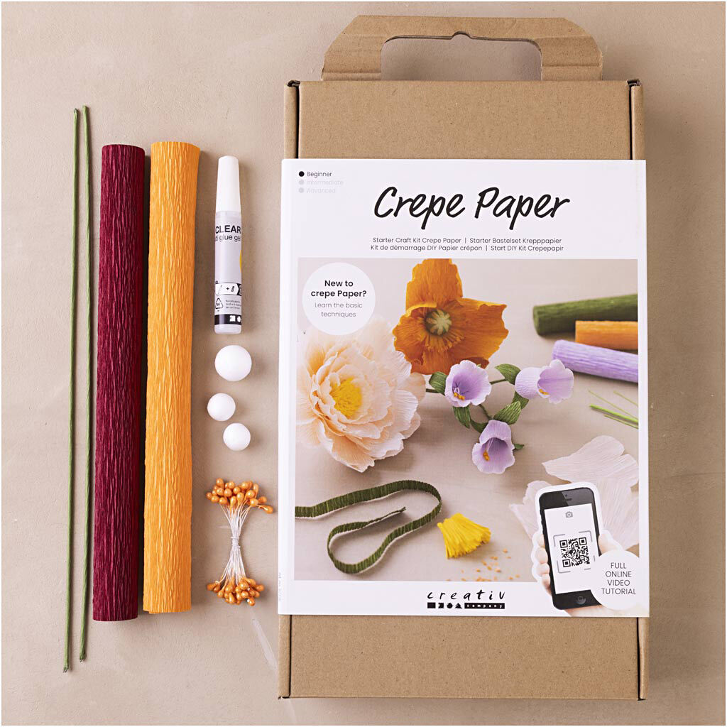 Start DIY Kit Crepepapir