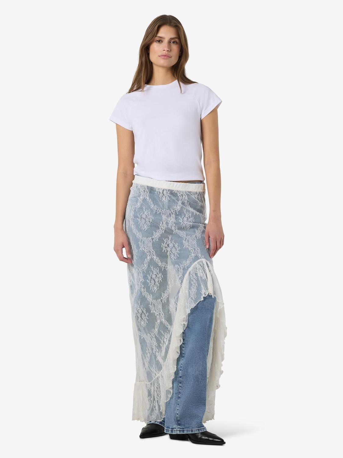 Nmlucia Nw Long Skirt Jrs