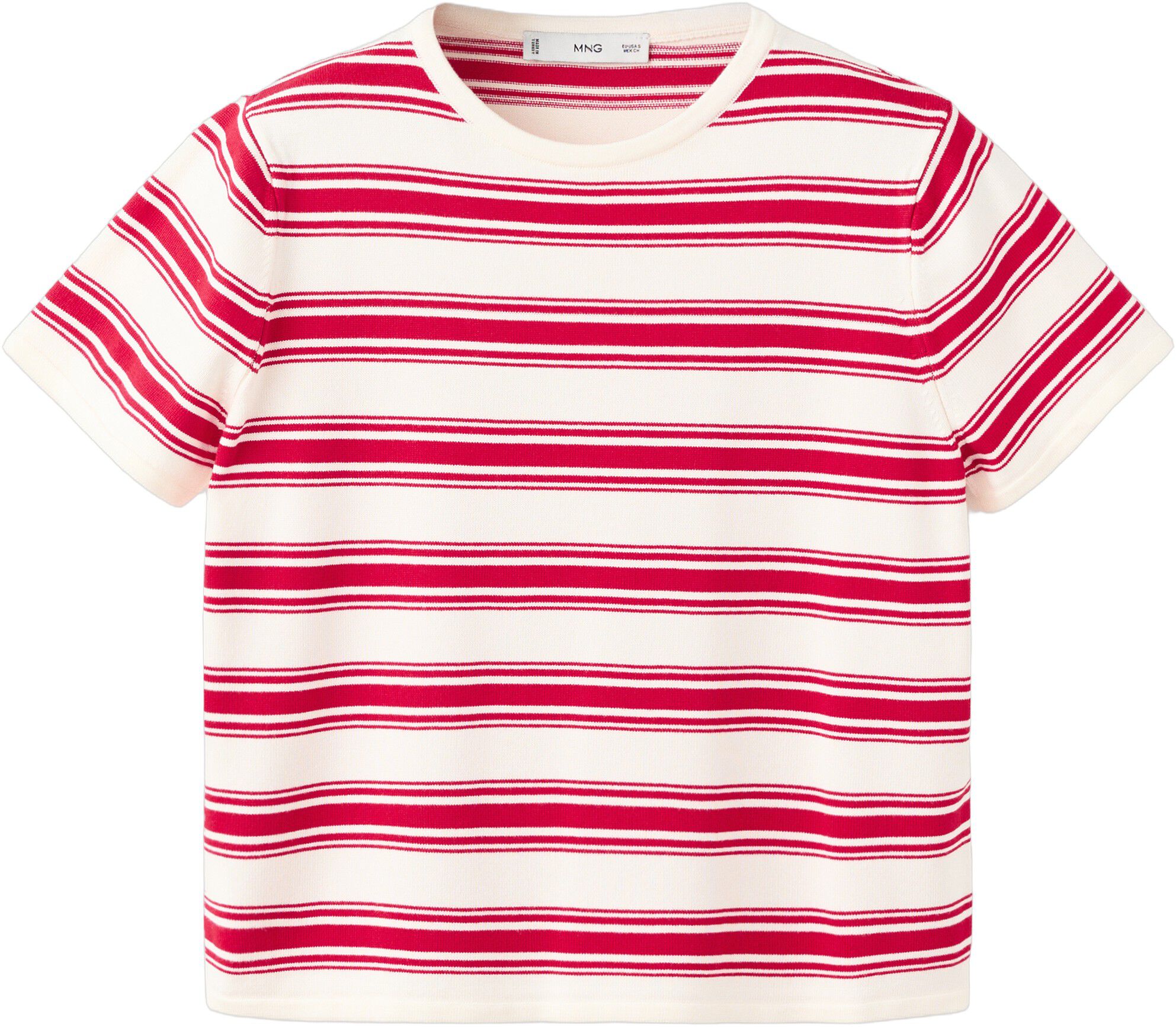 Knit striped sweater