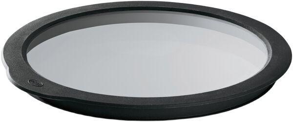 Glaslock 16 cm Klar/Svart