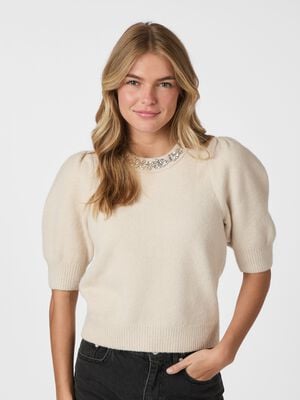 Maia Stone Knit blouse