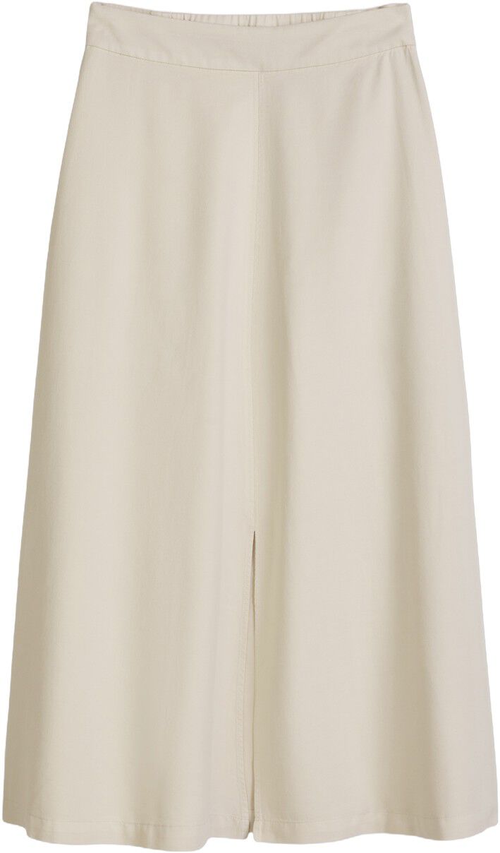 Skirt, casual A-line style, midi le