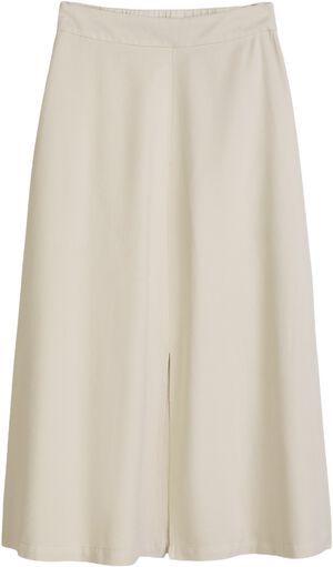 Skirt, casual A-line style, midi le