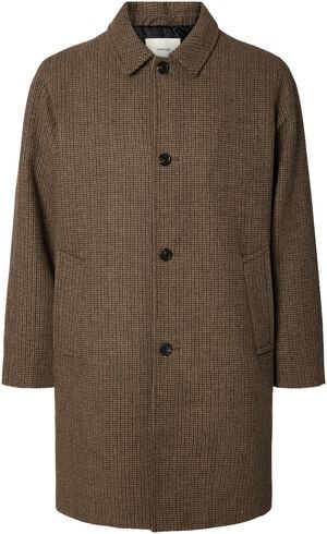 SLMRONNIE WOOL BLEND CAR COAT NOOS