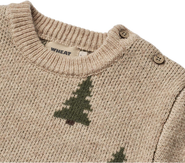 Jacquard Strik Pullover Mimi