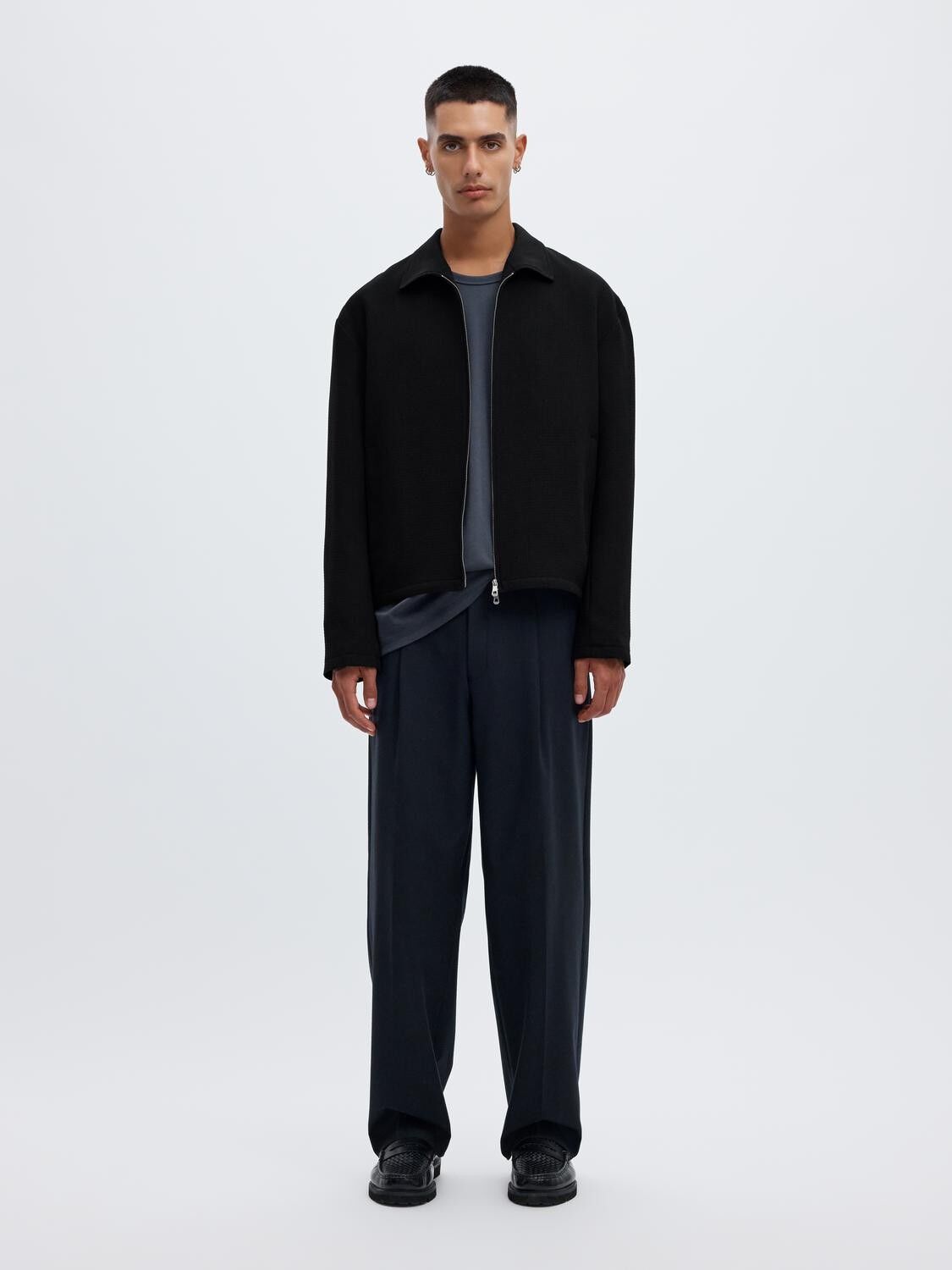 Anrhagen 264 Wool Blend Overshirt