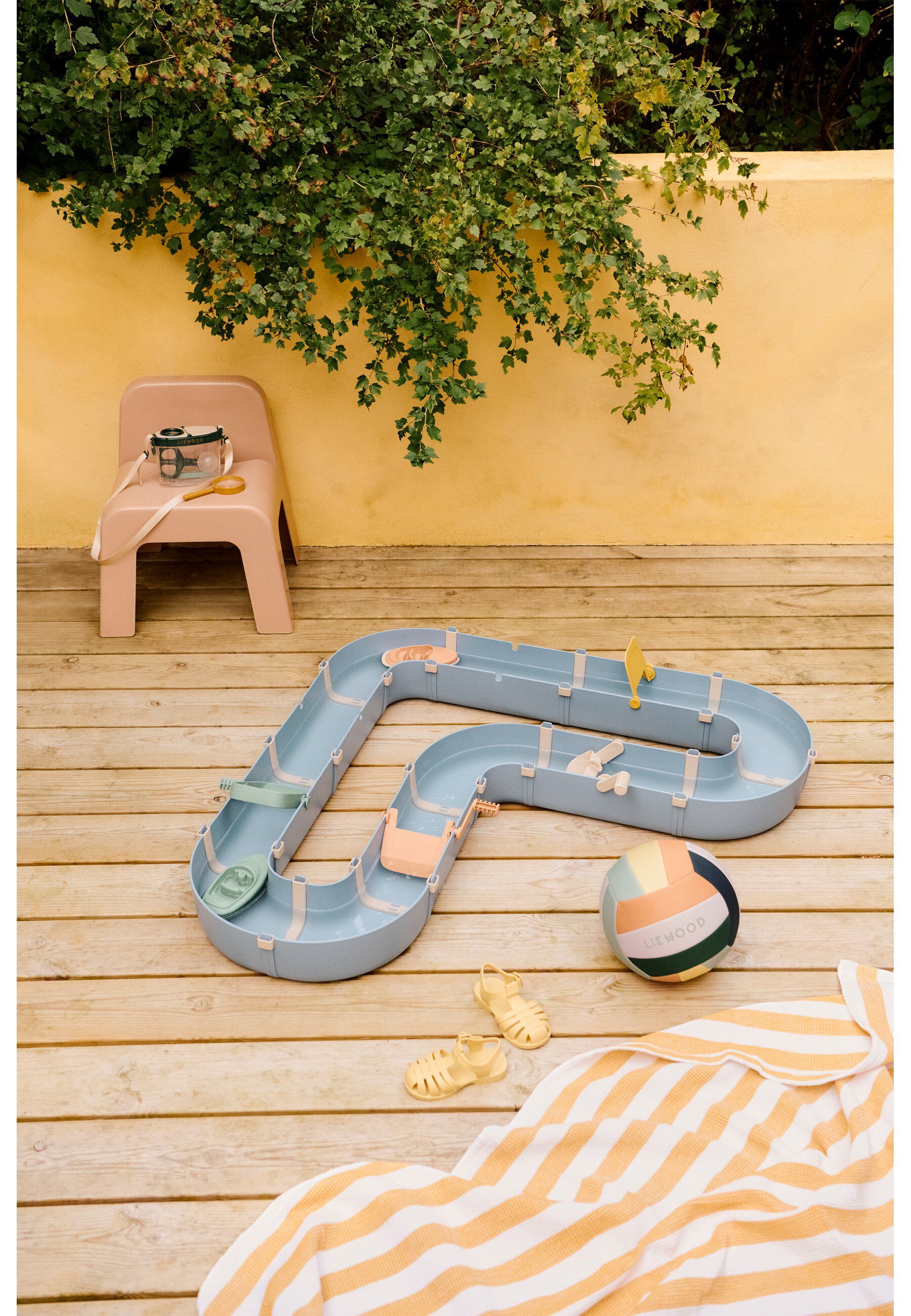 Cassian Waterway  Beach blue / mult