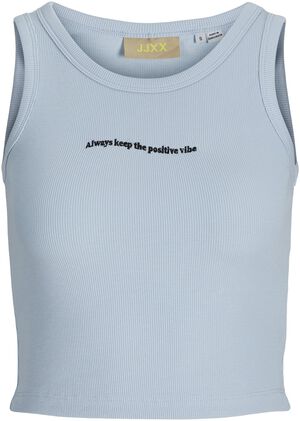 JXFALLON STR SL EMB RIB TOP JRS