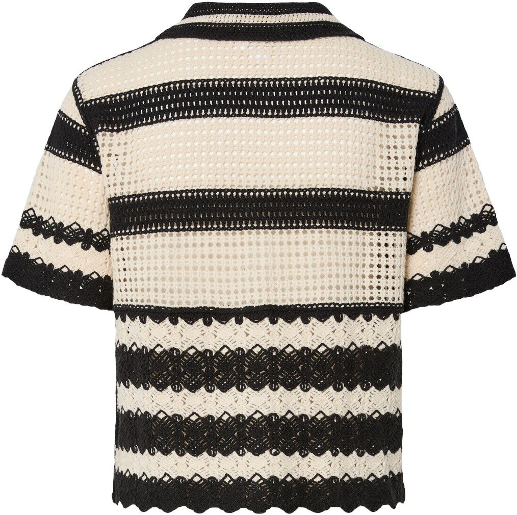 YASCECILIA SS KNIT CARDIGAN