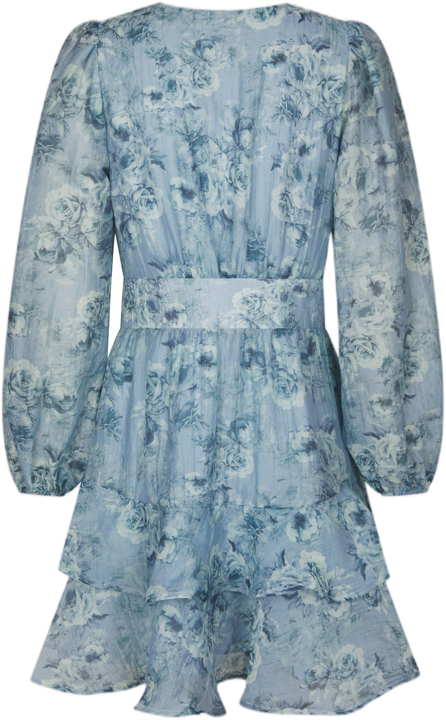 Mabella Crepe Print Dress