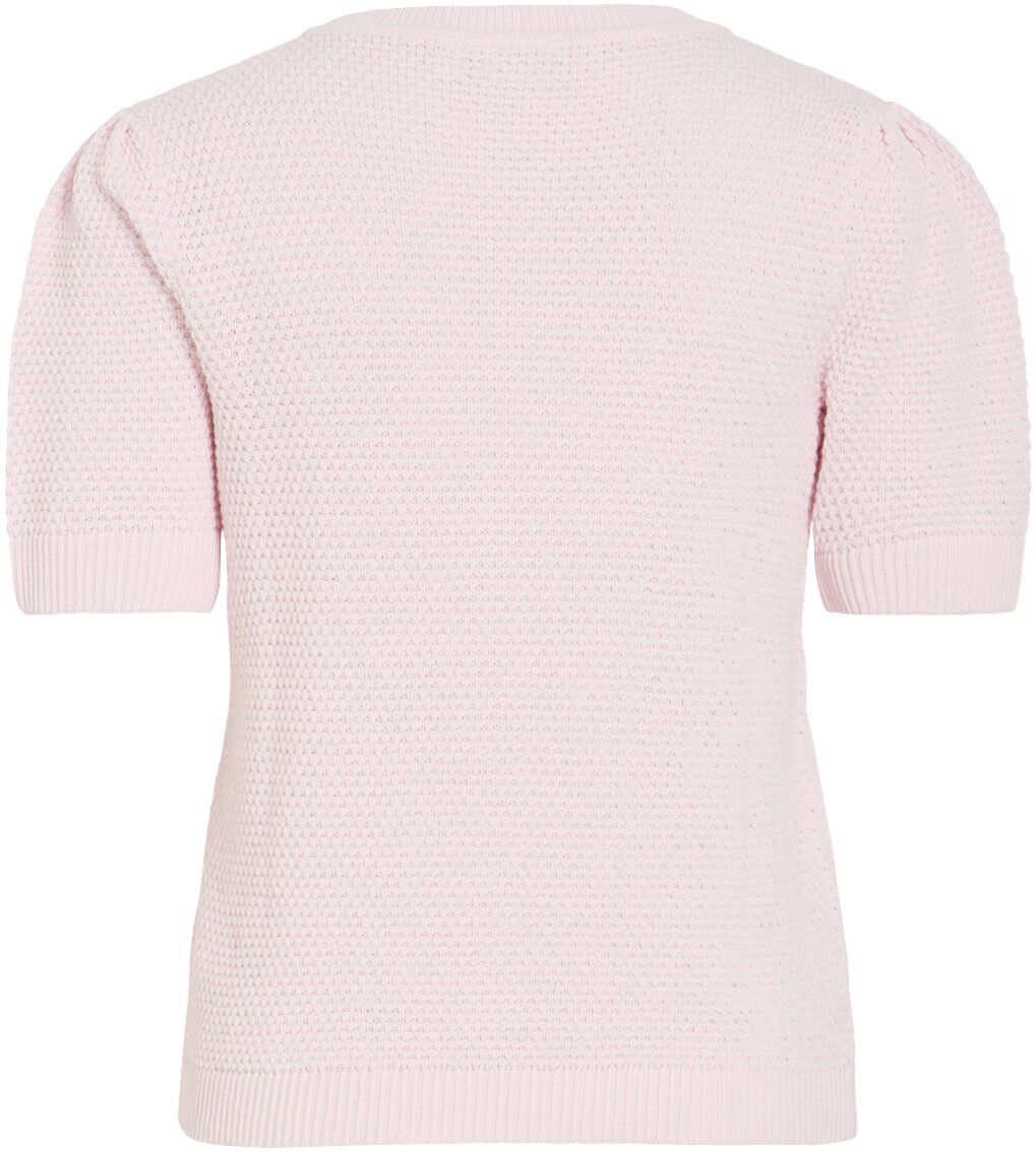 VIDALO O-NECK S/S KNIT TOP - NOOS
