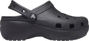 Classic Platform Clog W Blk
