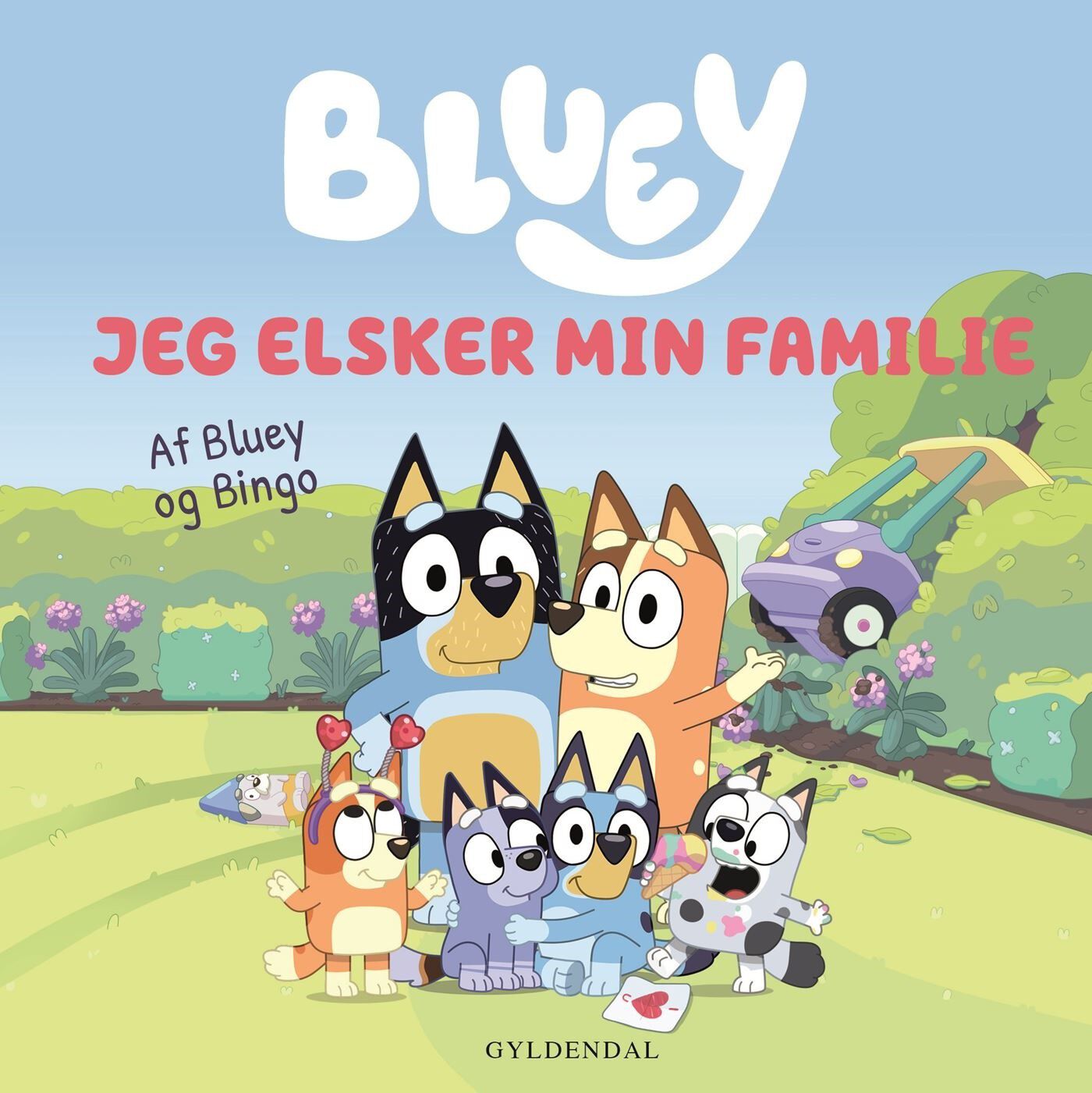 BLUEY JEG ELSKER MIN FAMILIE