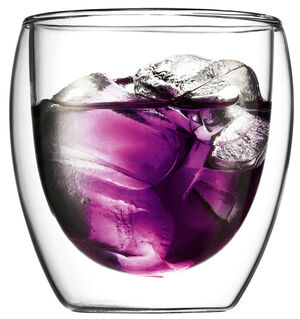 2 st Dubbelväggiga Termosglas, 0. 25 l, 8 oz