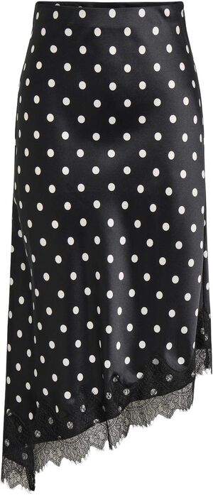 ONLBELLA SLANTED SATIN LACE SKIRT W