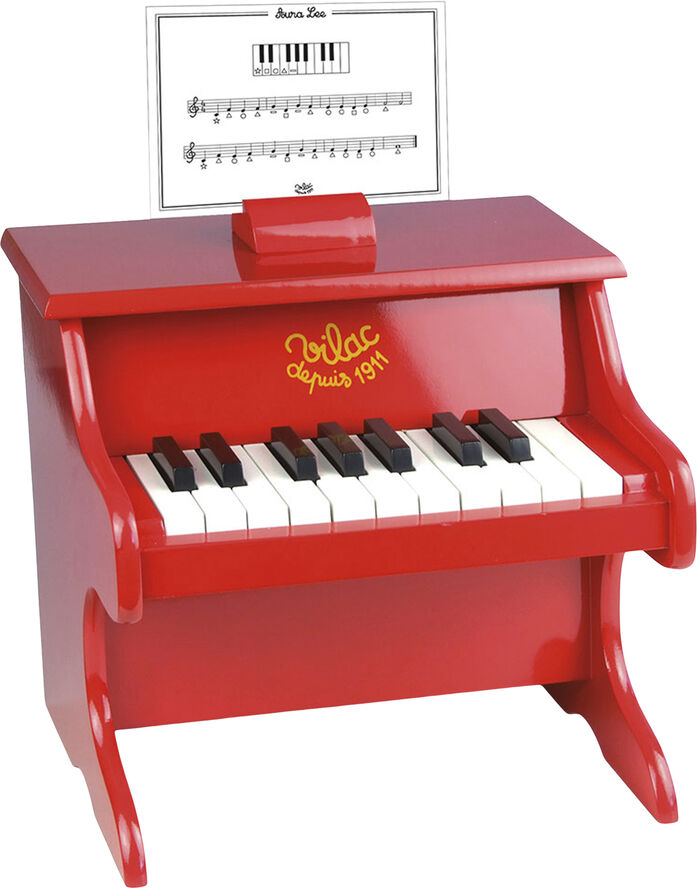Vilac - Piano - Rød