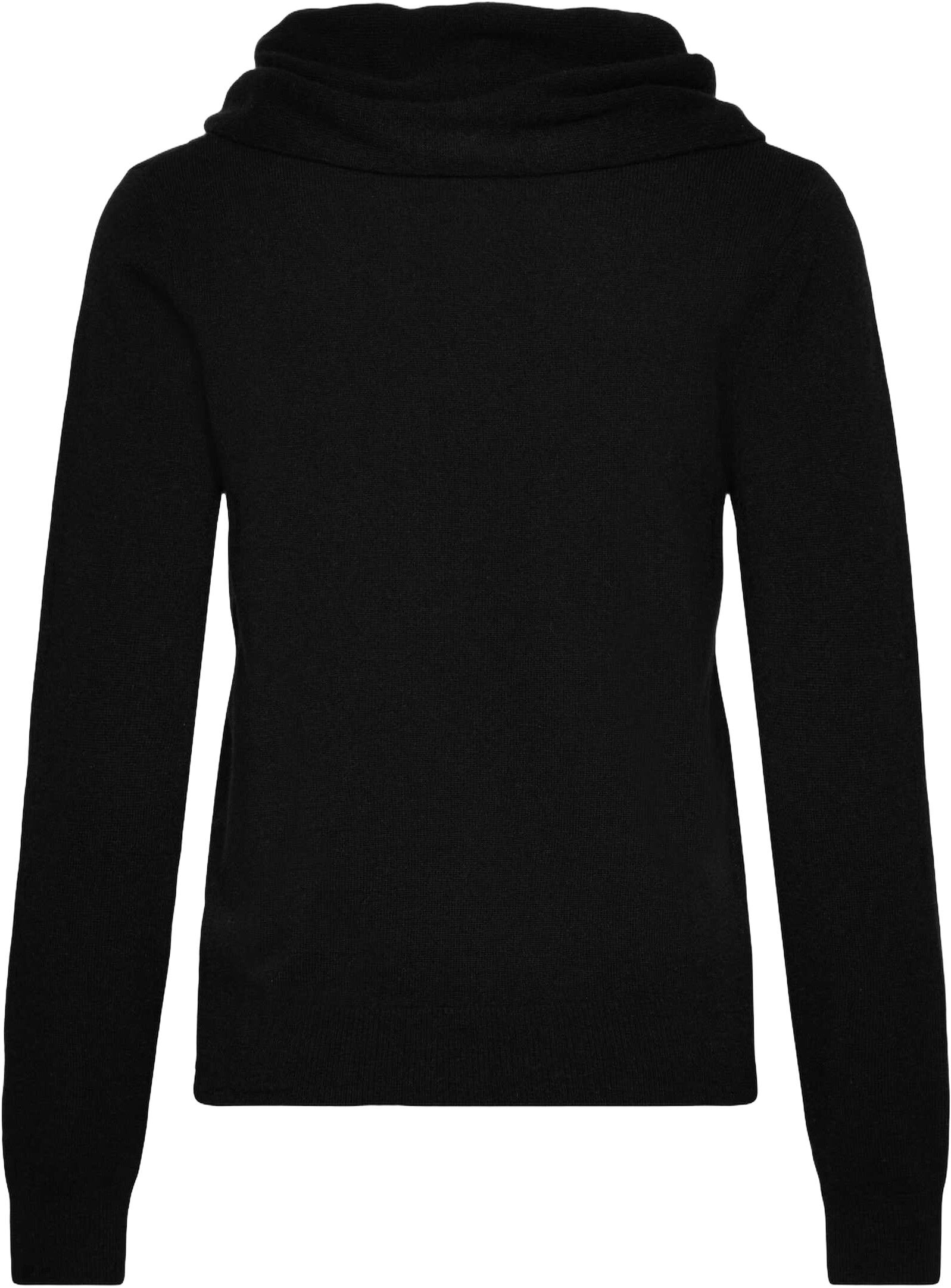 RWLaica Cashmere LS Waterfall Collar Pullover