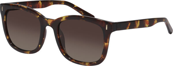 KATYA recycled sunglasses tortoise brown/gold