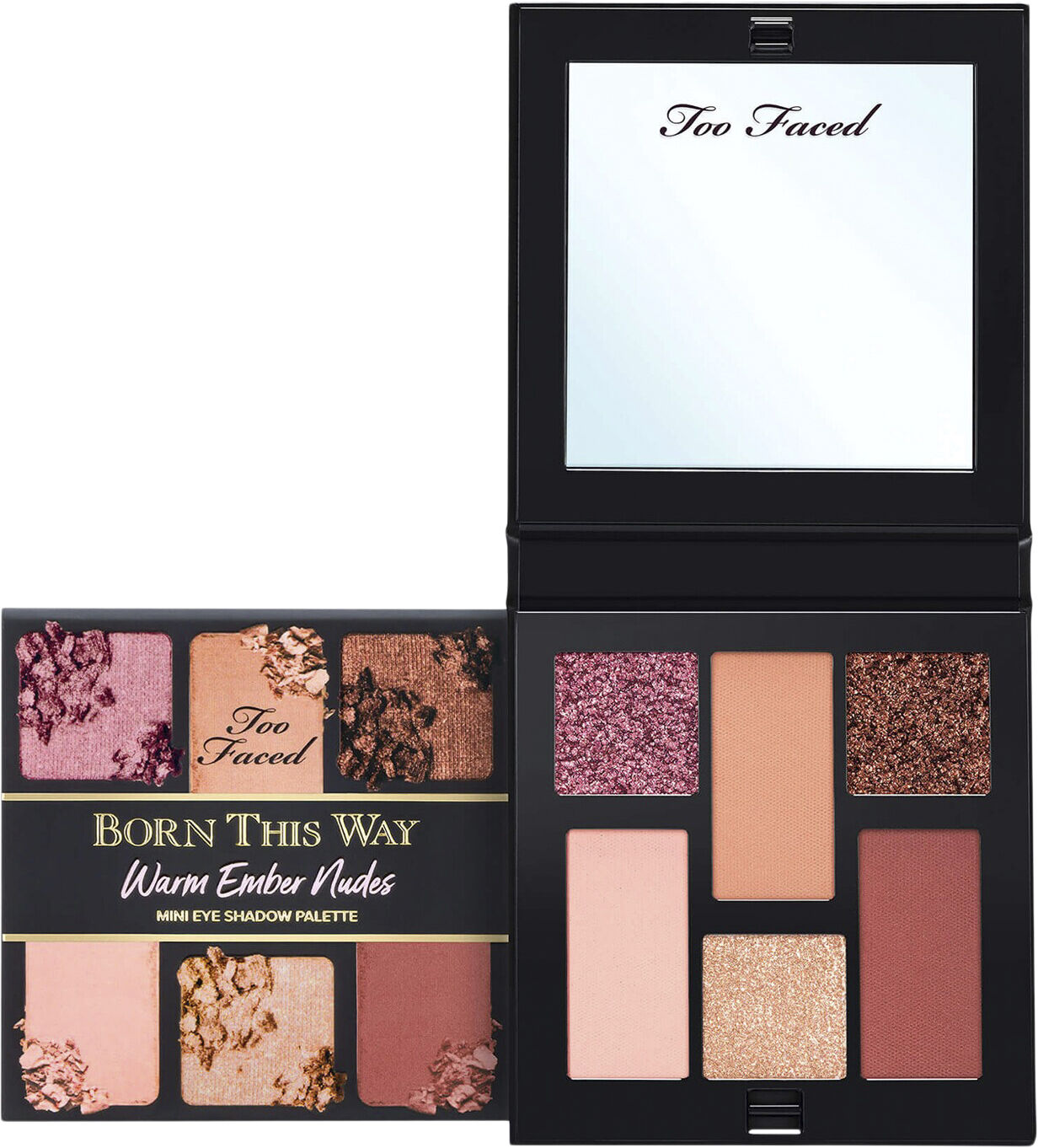 Born This Way Warm Ember Nudes Mini Eyeshadow Palette