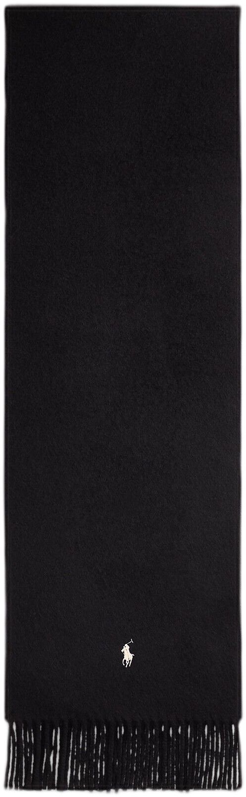 WOOL BLEND-SOLID WOOL SCARF