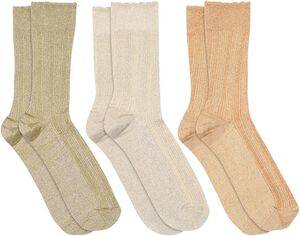 Julie glitter socks 3-pack