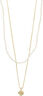 ARLET necklace 2-in-1 set, gold-plated