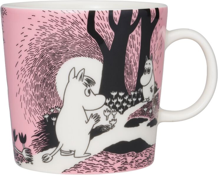 Moomin Arabia 40cl krus Kærlighed