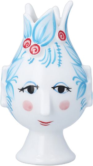 Titania Kronelysestage H11. 5 cm lys bl&aring;