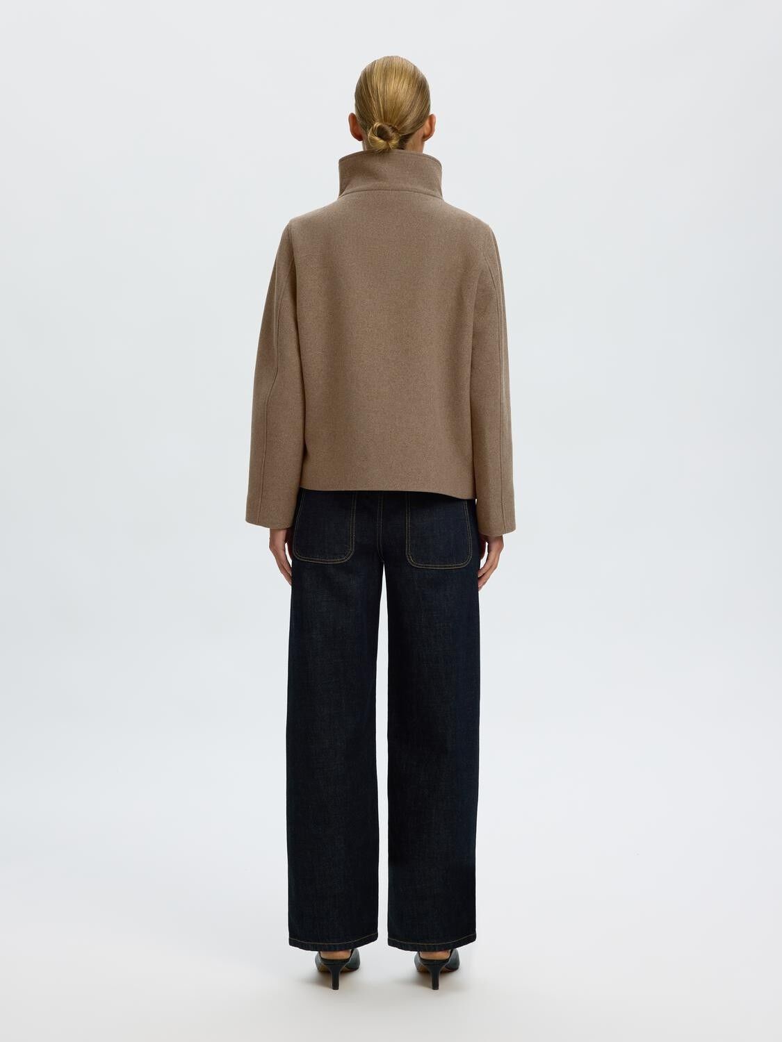 Slwzia-Zoe Wool Blend Jacket
