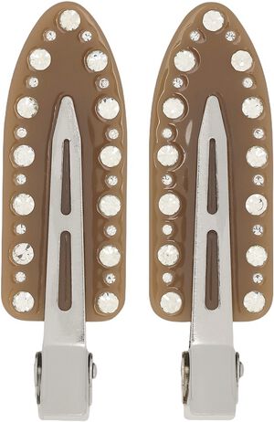 No Crease Crystal Clips // 2 pcs