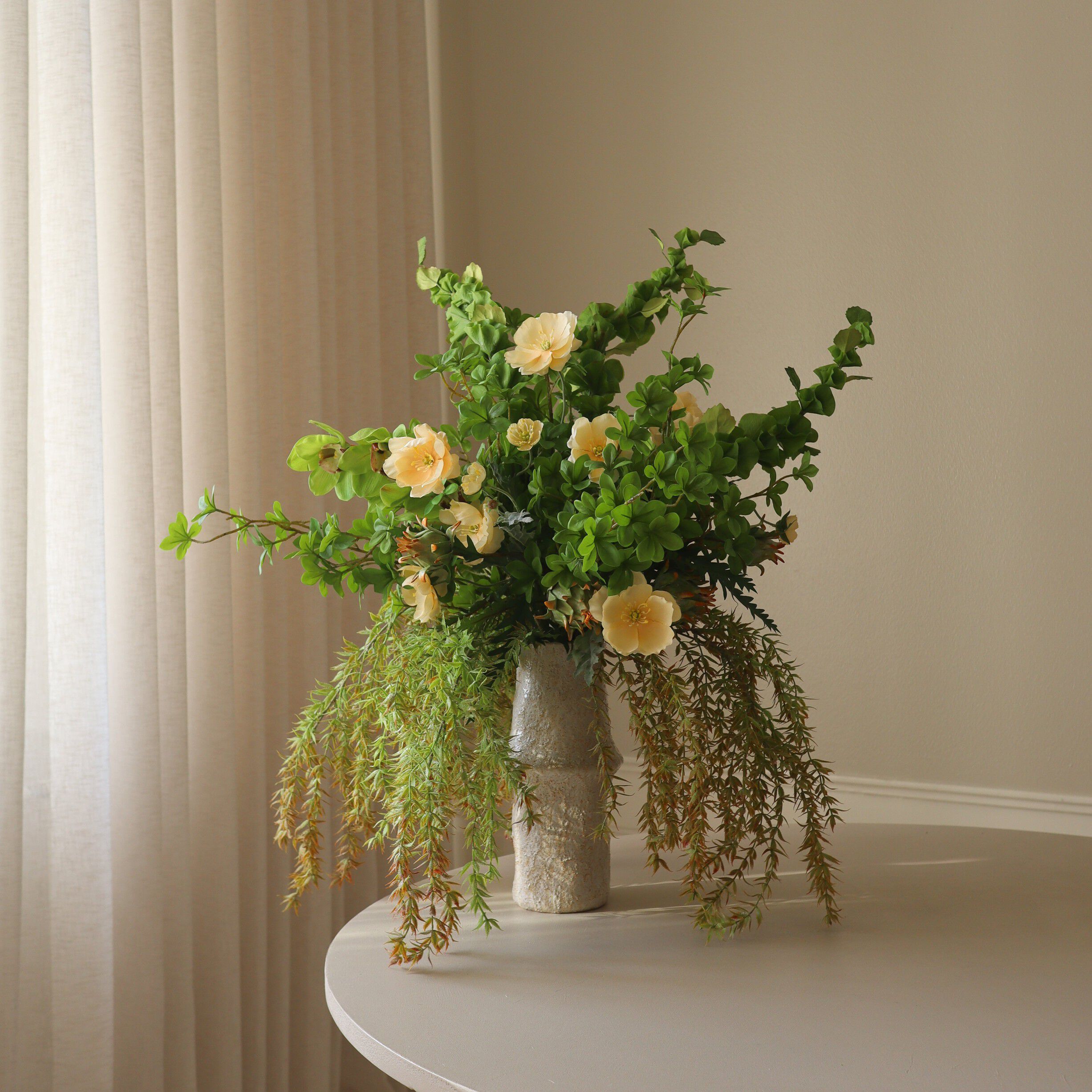 Green Cymbidium Orchid Flower