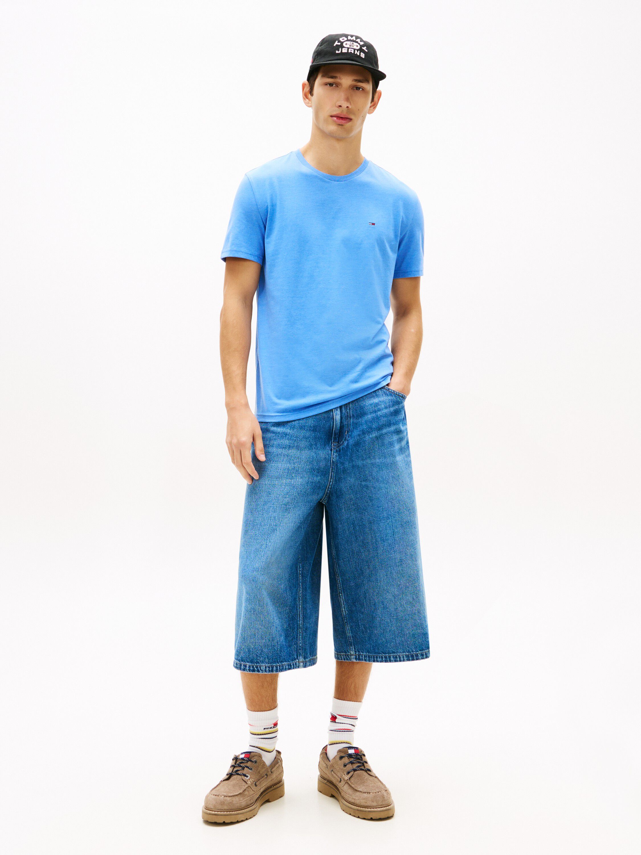 Tommy Flag Extra Slim Jersey T-Shirt