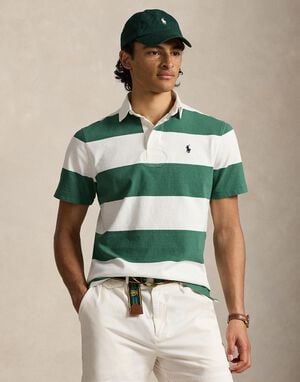 Classic Fit Short-Sleeve Rugby Shirt