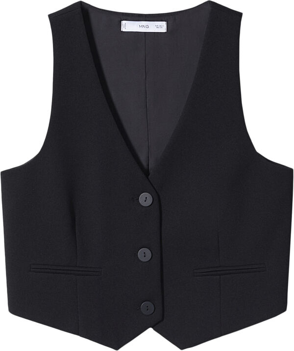 Buttons suit waistcoat