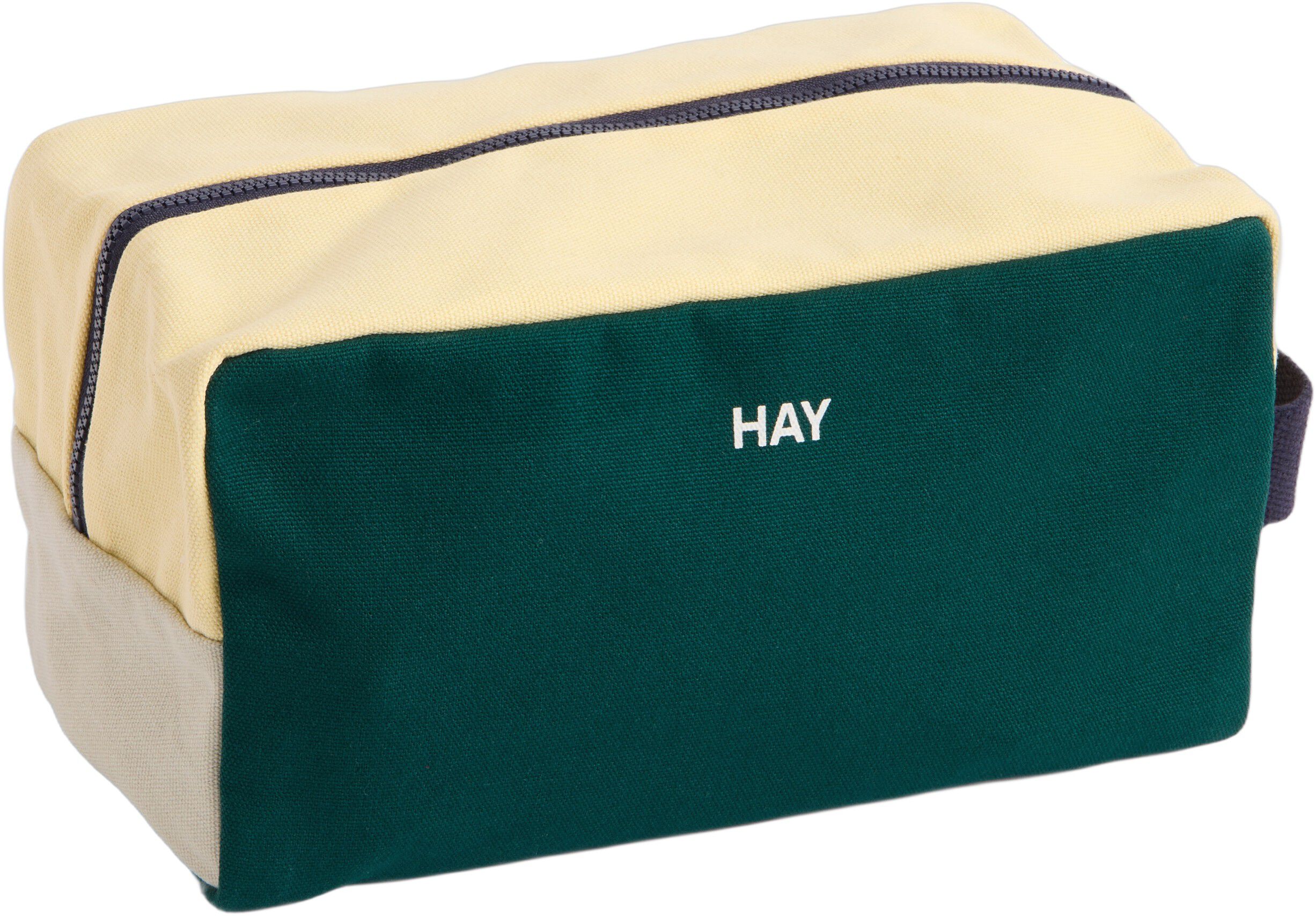 Multi Wash Bag-Medium-Dark green multi