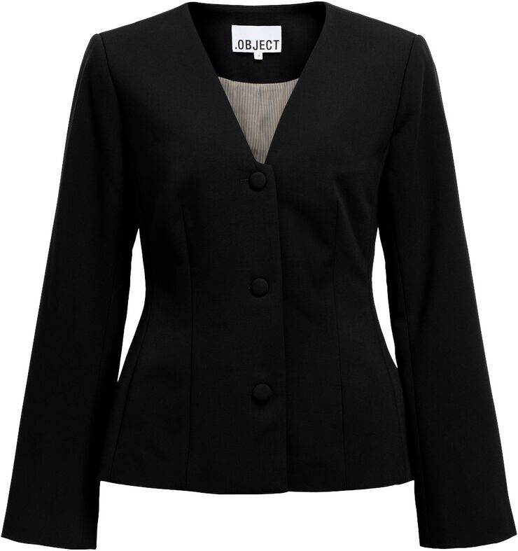 OBJARIA LISA L/S RE BLAZER NOOS
