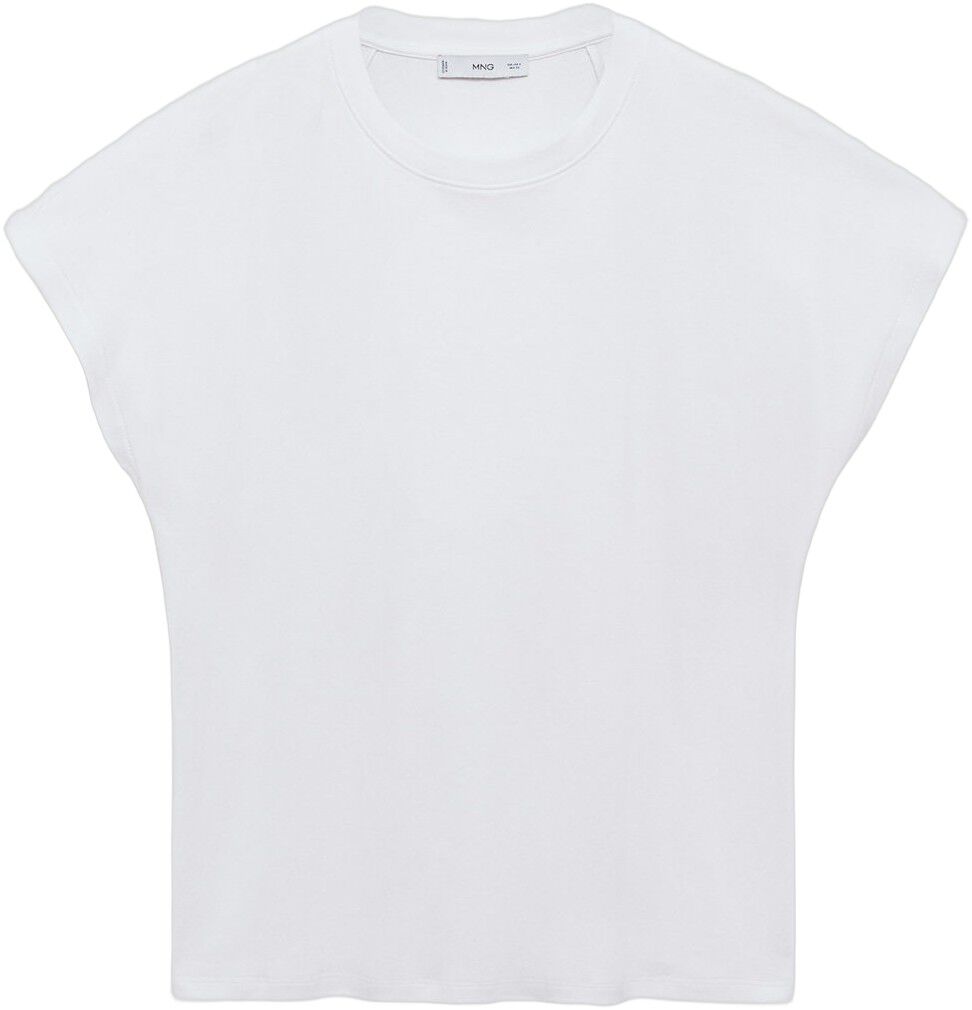 Rounded neck cotton t-shirt