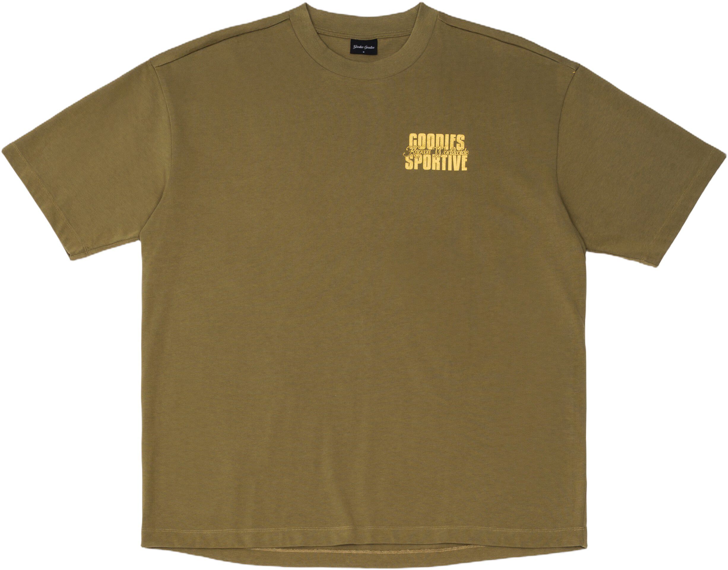 SPORTIVE RADIO KHAKI TEE