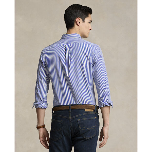 Slim Fit Stretch Poplin Shirt