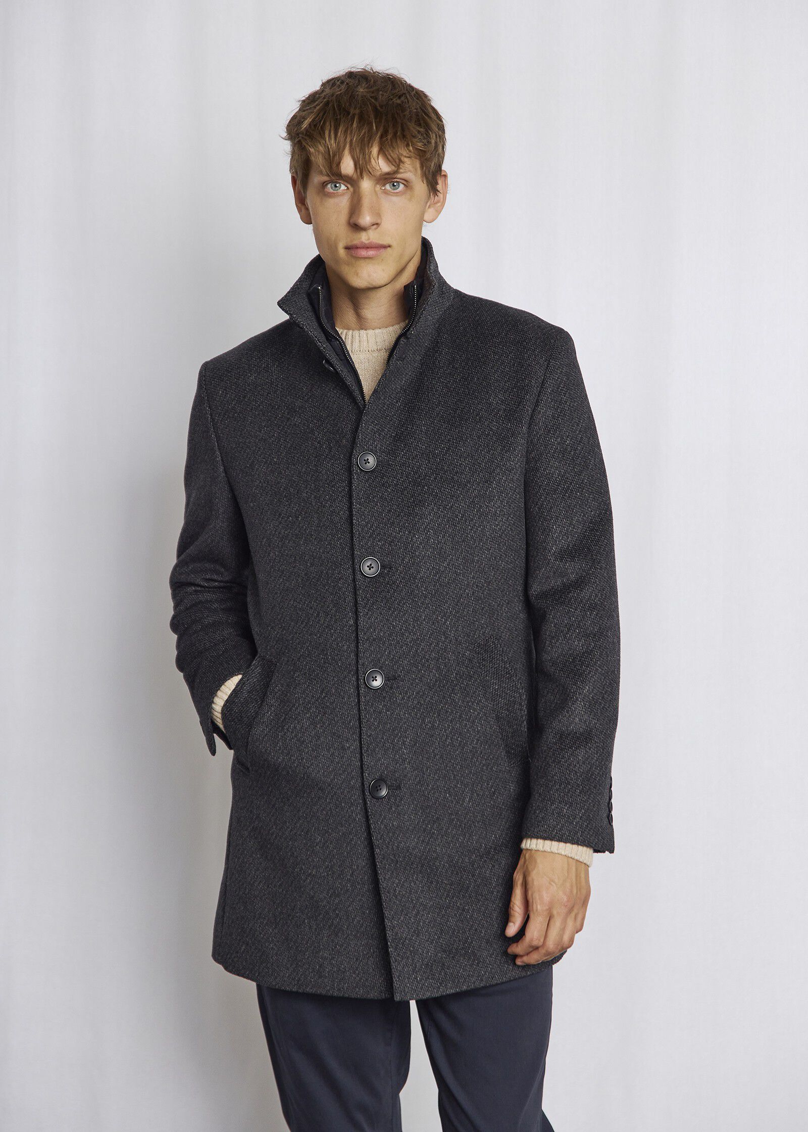 Bs Ontario Slim Fit Coat