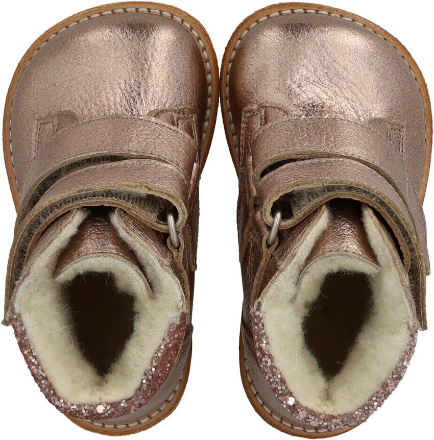 TEX-st&oslash;vle med glitter og velcroluk