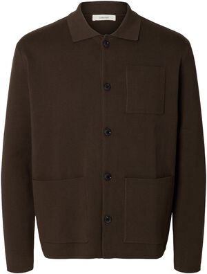 SLMMIKE LIGHT POLO CARDIGAN NOOS