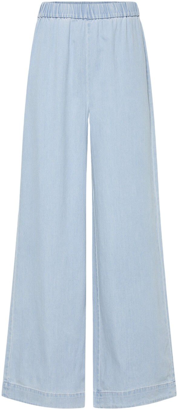 PCSMIDI HW WIDE LEG DENIM PANTS MPA