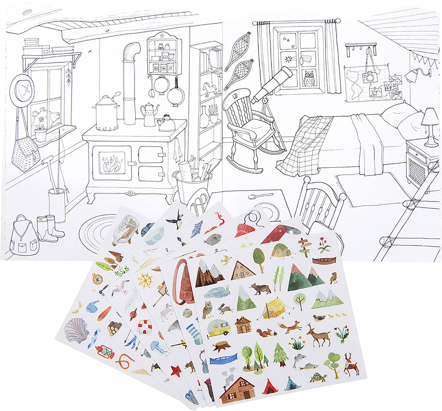 Moulin Roty - Klisterm&aelig;rkebog - P&aring; opdagelse i verden