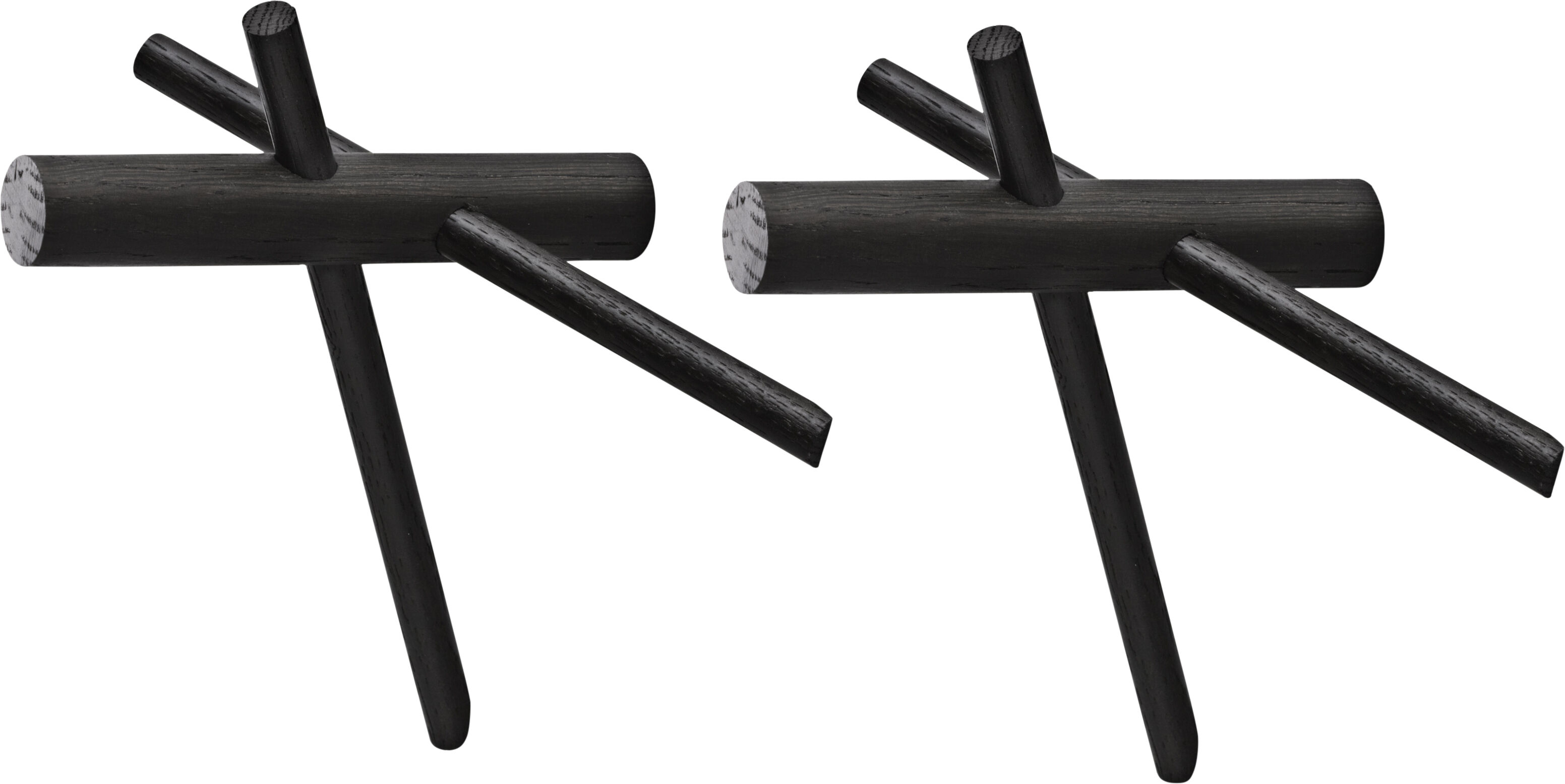 Sticks krokar svart 2 sts Pk