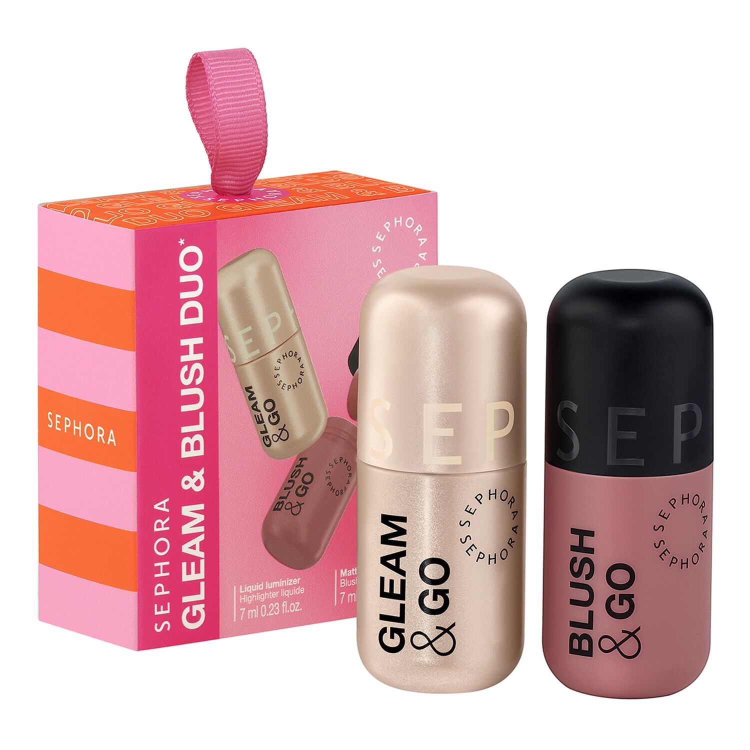 GLEAM & BLUSH DUO* - Duo med flytande rouge och highlighter