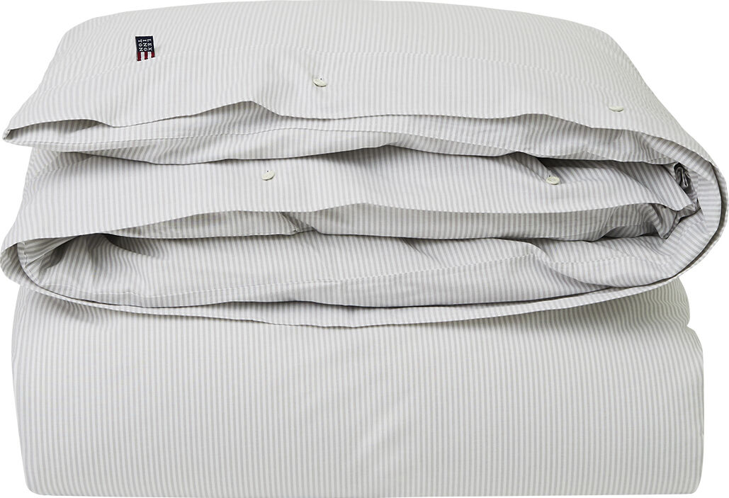 Pin Point Beige/White Duvet