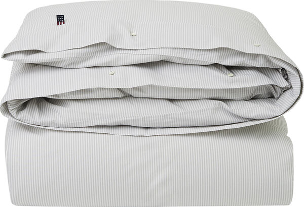 Pin Point Beige/White Duvet