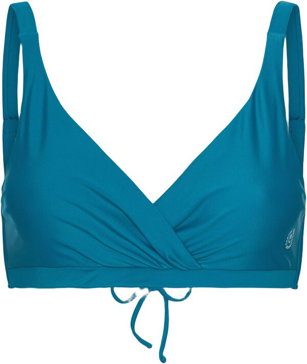 Istana draperet bikini top - Teal