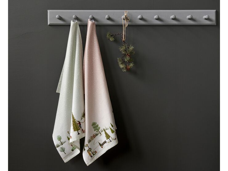 Kökshandduk Vinter 70 x 50 cm Arctic Ice